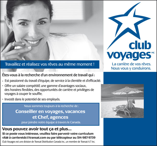 Club Voyages - Ressources humaines
